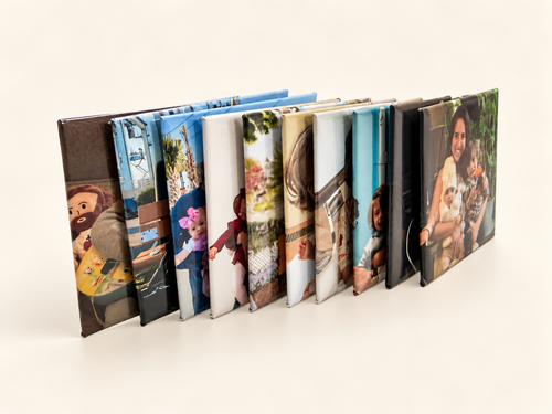 CUSTOM  SQUARE PHOTO MAGNETS – 2 × 2 in