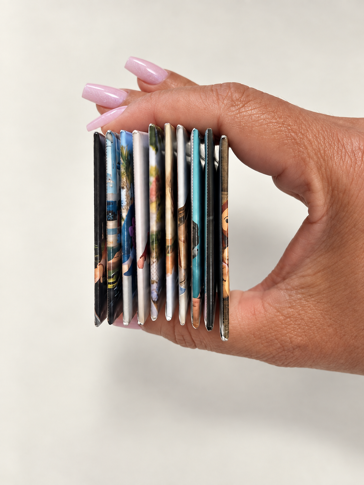CUSTOM  SQUARE PHOTO MAGNETS – 2 × 2 in